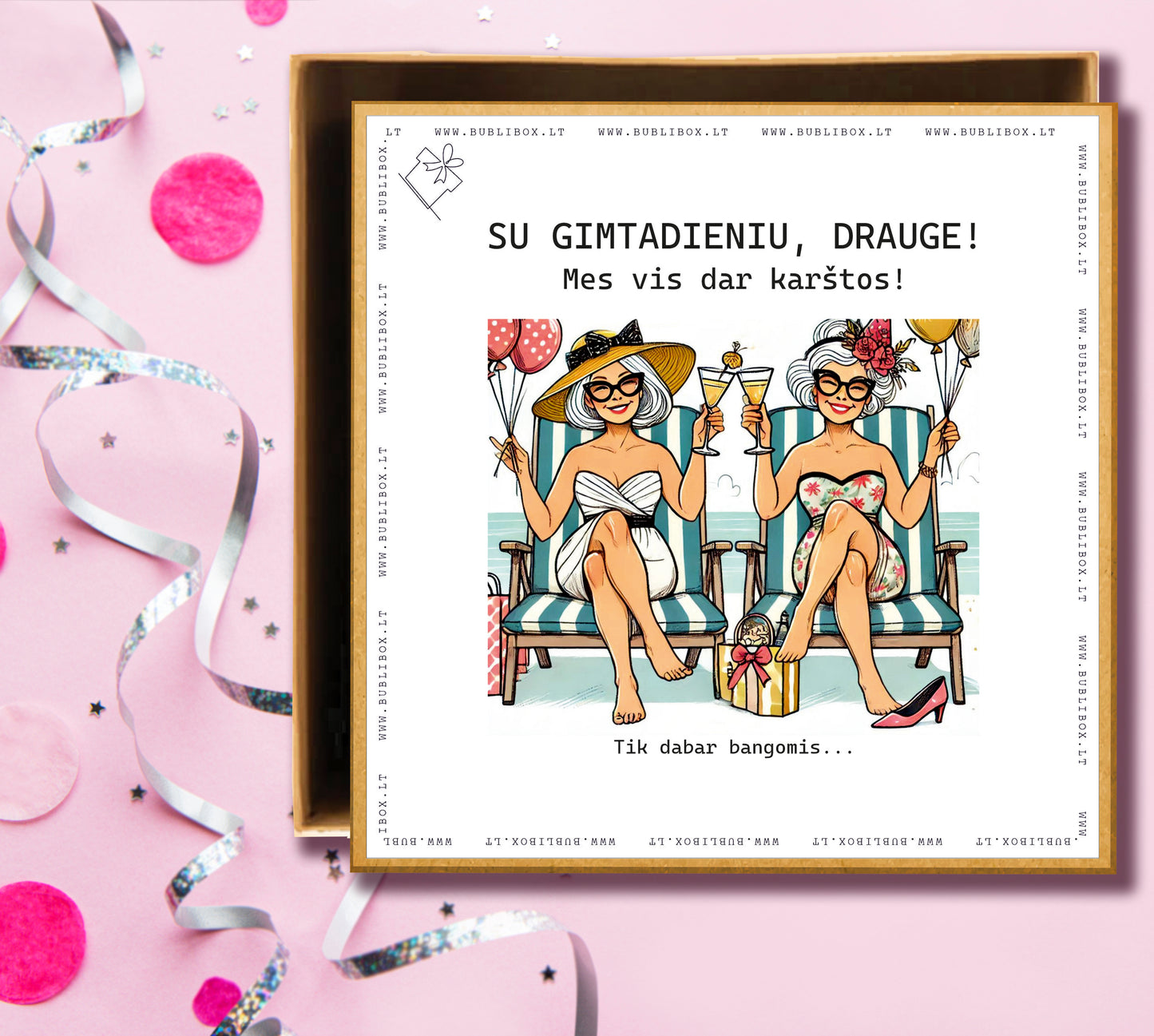 Dovanos įpakavimas VIS DAR KARŠTOS