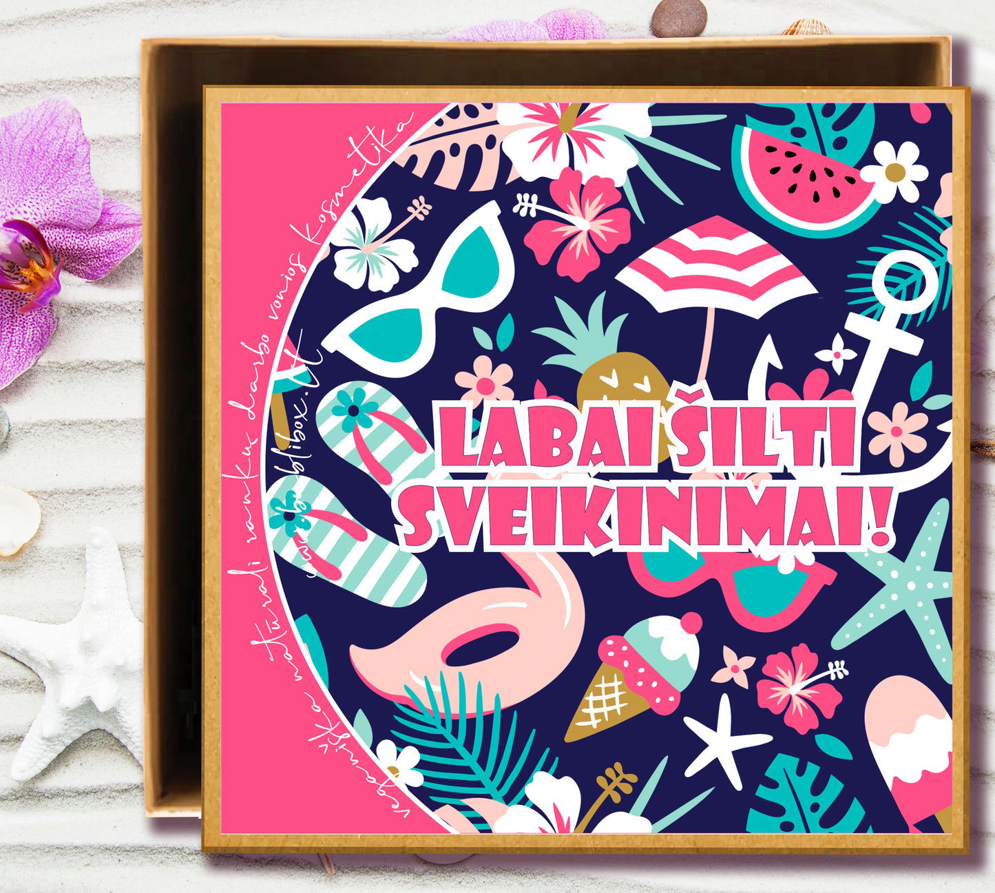 DOVANOS ĮPAKAVIMAS: labai šilti sveikinimai