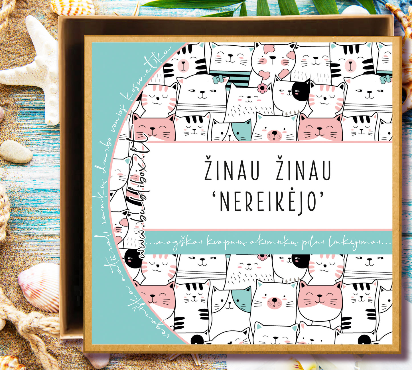 DOVANOS ĮPAKAVIMAS: žinau žinau