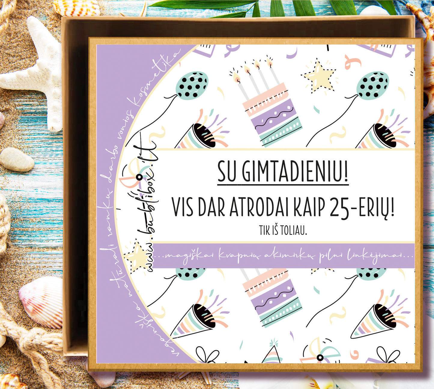 DOVANOS ĮPAKAVIMAS: tik iš toliau