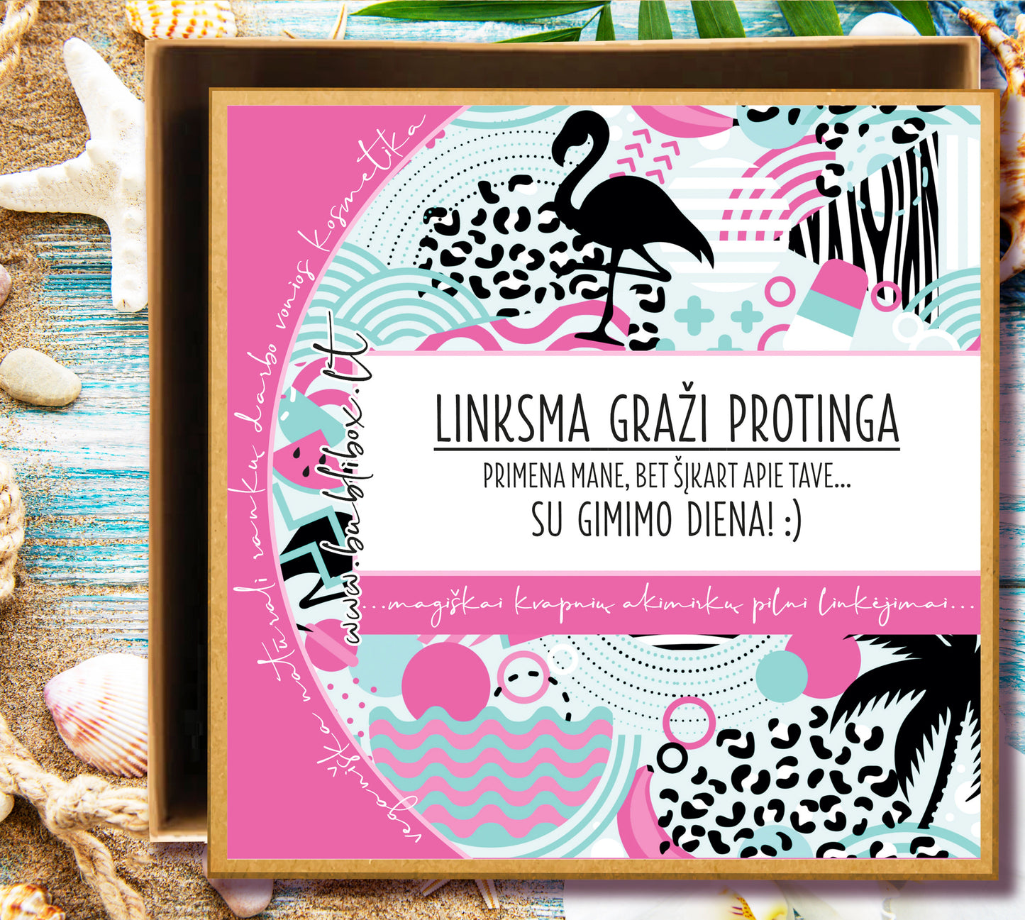 DOVANOS ĮPAKAVIMAS: linksma graži protinga