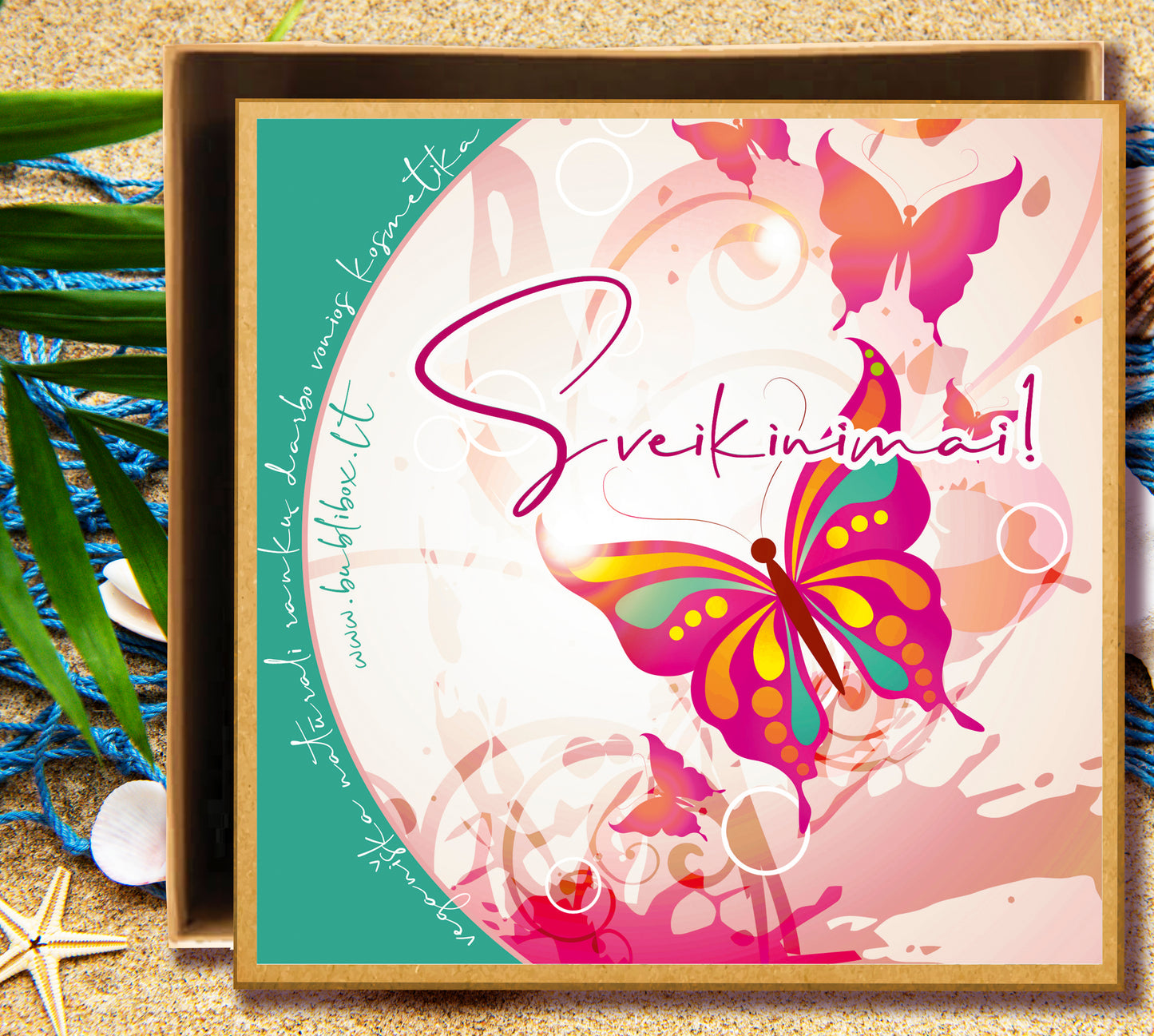 DOVANOS ĮPAKAVIMAS: sveikinimai