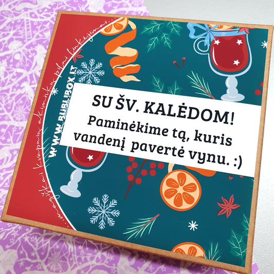 KALĖDINĖ DĖŽUTĖ: paminėkime