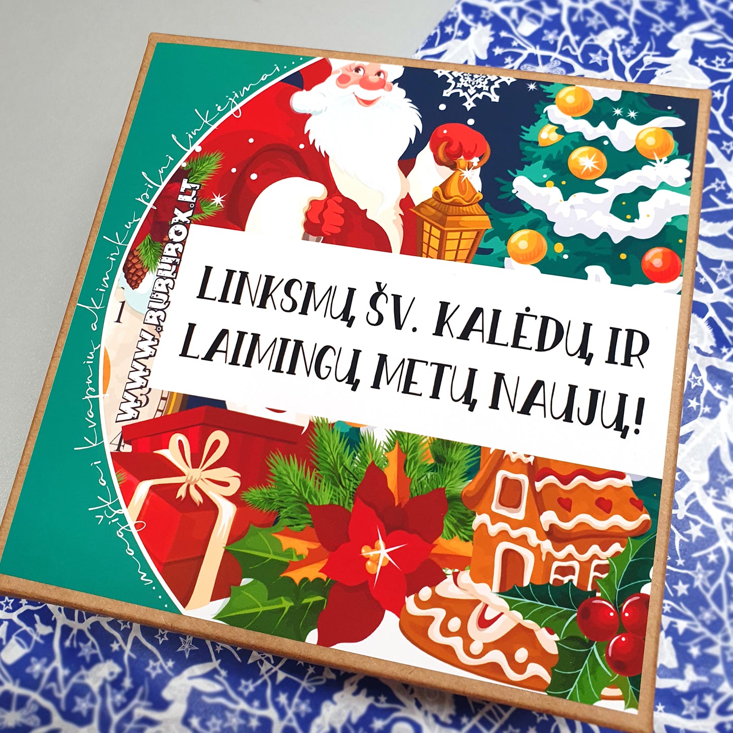 KALĖDINĖ DĖŽUTĖ: klasika