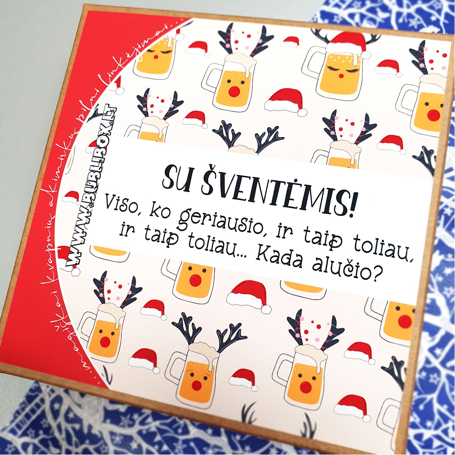 KALĖDINĖ DĖŽUTĖ: nedaugžodžiaujant #alučio