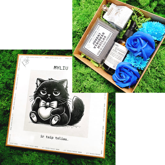 Valentino dovanų rinkinys NEDAUGŽODŽIAUJANT