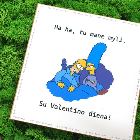 Dovanos įpakavimas HA HA