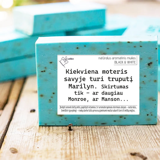 Išmintingas muilas BLACK & WHITE