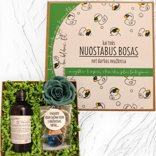 NUOSTABAUS BOSO rinkinys