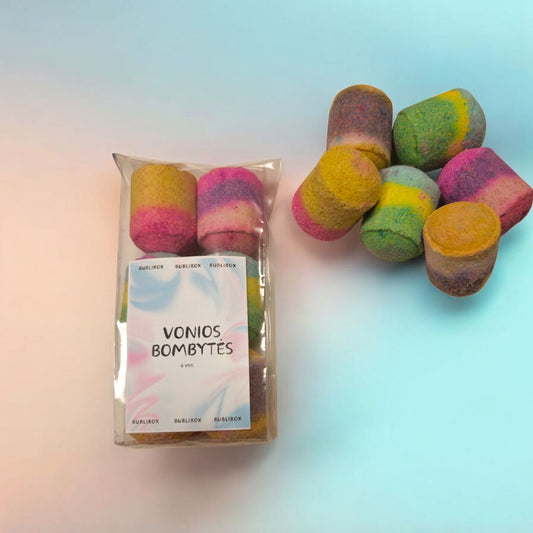 Vonios bombytės, 6 vnt.