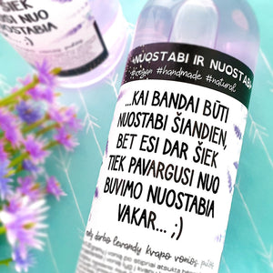 Vonios putos NUOSTABI IR NUOSTABI 200ml