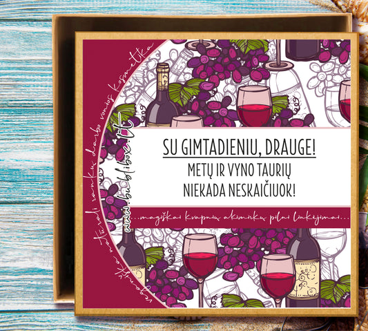 DOVANOS ĮPAKAVIMAS: neskaičiuok