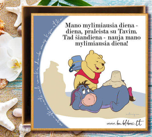 DOVANOS ĮPAKAVIMAS: mylimiausia diena