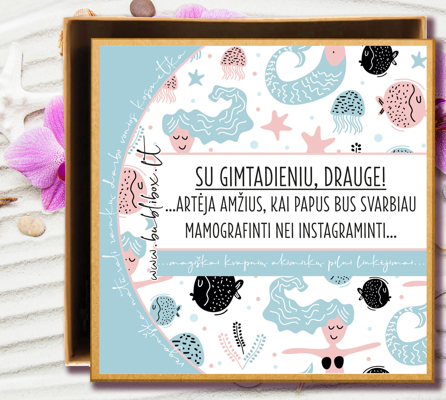 DOVANOS ĮPAKAVIMAS: mamografas vs instagramas